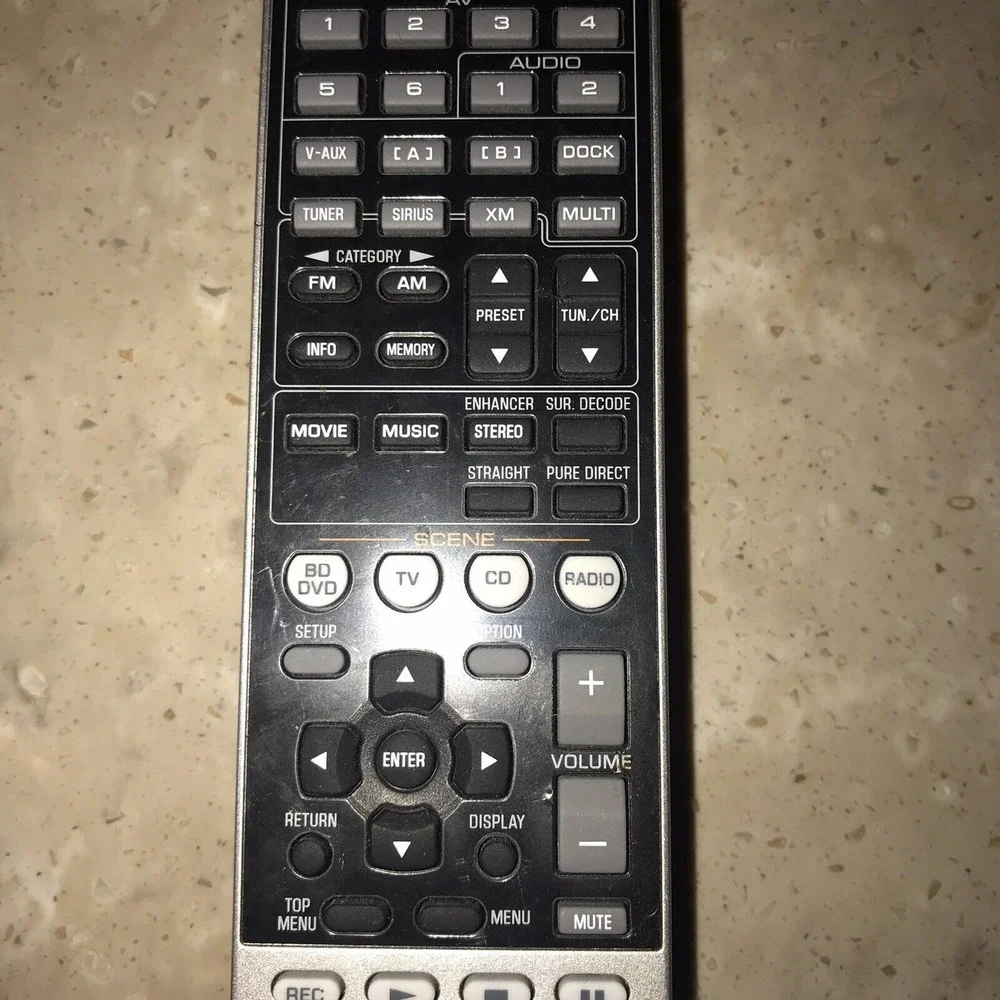 Yamaha remote control
